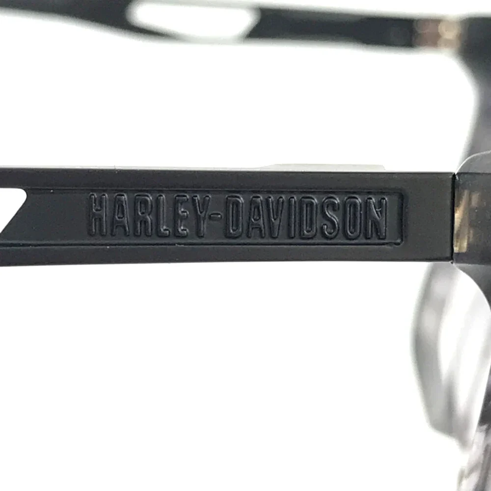 Harley-Davidson Eyeglasses Frame HD50025 020 Gray Horn Square Full Rim 54-16-145